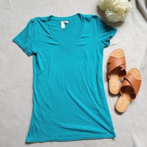 Abound teal tee